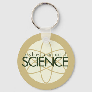 Moment der Wissenschaft Schlüsselanhänger