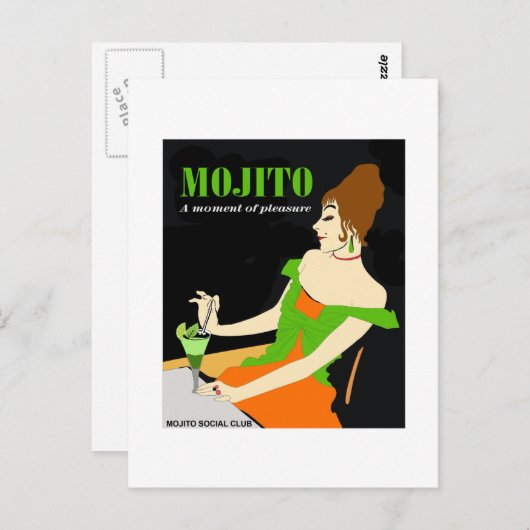 Moment des Vergnügens Postkarte (Vorne/Hinten)