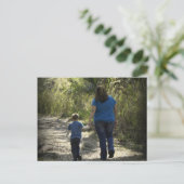 Moment erfasst postkarte (Stehend Vorderseite)