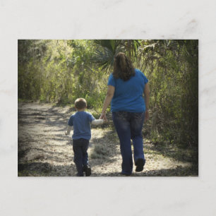 Moment erfasst postkarte