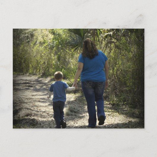 Moment erfasst postkarte (Vorderseite)