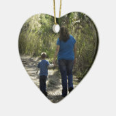 Moment gefangen genommen keramikornament (Links)