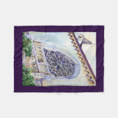 Moment in Budapest Fleecedecke (Vorderseite (Horizontal))