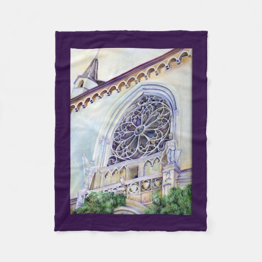 Moment in Budapest Fleecedecke (Vorderseite)