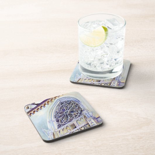 Moment in Budapest Getränkeuntersetzer (Rechte Seite)