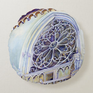 Moment in Budapest Rundes Kissen