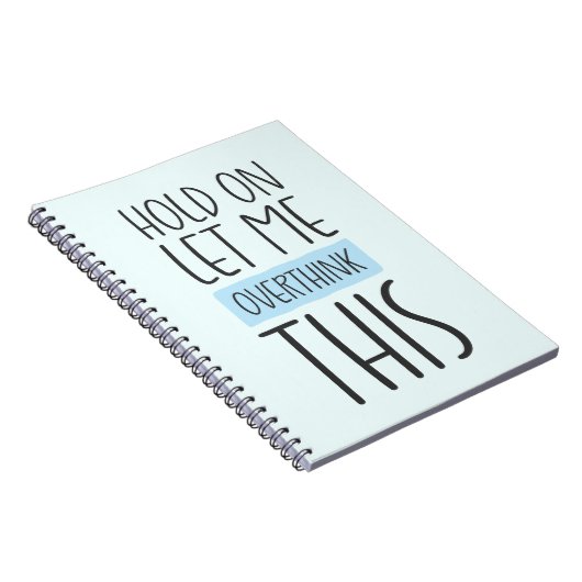 Moment Lass mir das überdenken Notizblock (Rechte Seite)