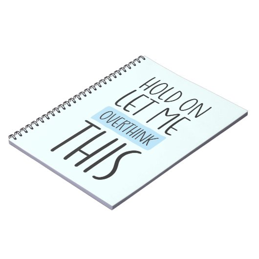 Moment Lass mir das überdenken Notizblock (Linke Seite)