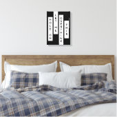 Moment Lass mir, das zu überdenken Leinwanddruck (Insitu (Schlafzimmer))