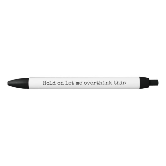 Moment lass mir, diesen Funny Office Pen zu überde Kugelschreiber (Vorderseite)
