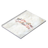 Moment lass mir, dieses Zitat des Planers zu überd Notizblock (Linke Seite)