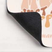 Moment Mom Just Add Coffee Mousepad (Ecke)
