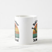 Moment On Partner Ich bin überstimulierter Cowboy  Kaffeetasse (Mittel)