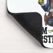 Moment On Partner Ich bin überstimulierter Cowboy  Mousepad (Ecke)