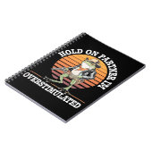 Moment On Partner Ich bin überstimulierter Cowboy Notizblock (Linke Seite)