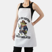 Moment On Partner Ich bin überstimulierter Cowboy  Schürze (InSitu)