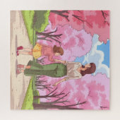 Moment von Mutter und Tochter Puzzle (Horizontal)