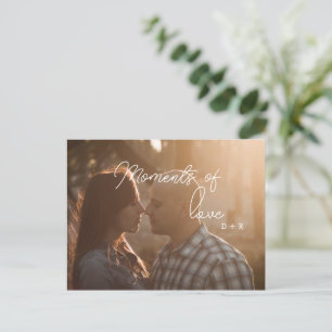 Momente der Liebe, Ehepaar in der Liebe Postkarte