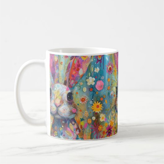 Momente der Ungewöhnlichkeit: Osterhasen Sonnige S Kaffeetasse (Links)