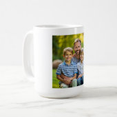 Momente des geerbten Vaters: Benutzerdefiniertes F Kaffeetasse (Vorderseite Links)