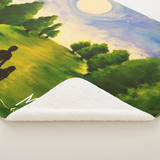 Momente des Staunens Mondspaziergang im Wald Sherpadecke (3/4)