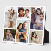 Momente im Fokus: Anpassbare 6-FotoCollage Fotoplatte (Seite)