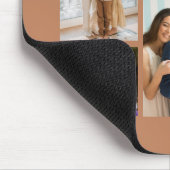 Momente im Fokus: Anpassbare 6-FotoCollage Mousepad (Ecke)