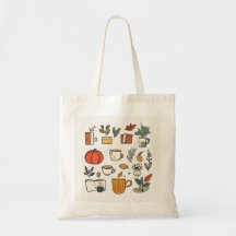 Momente im Herbst: Gemütliche Doodle-Tasche
