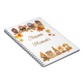 Momente im Herbst Notizblock (Rechte Seite)