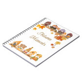 Momente im Herbst Notizblock (Linke Seite)