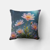 Momente im verzauberten Garten Kissen (Rückseite)