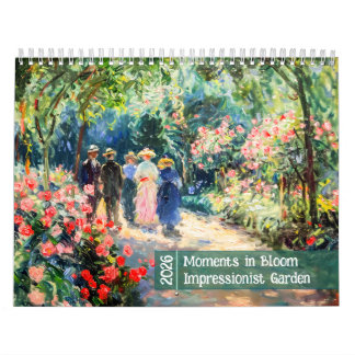 Momente in Blüte – Impressionistischer Garten Cale Kalender