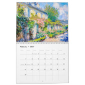 Momente in Blüte – Impressionistischer Garten Cale Kalender (Feb 2027)