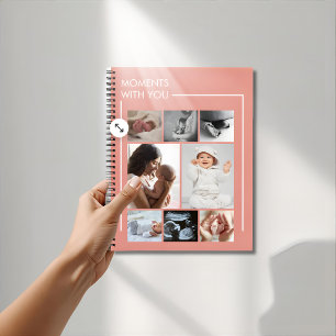 „Momente mit Dir“-Notizbuch für Mama Notizblock