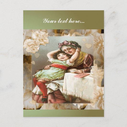 Momente mit Oma Postkarte (Vorderseite)