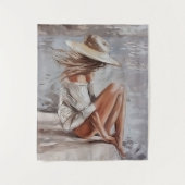 Momente mit Selbst Wandteppich (Vorderseite)