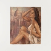 Momente mit Selbst Wandteppich (Vorderseite)