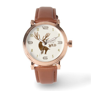Momente mit Wildtieren Armbanduhr