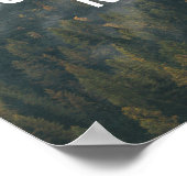 Momente sammeln, nicht Dinge Poster (Ecke)