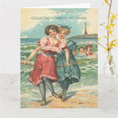 Momente sammeln, nicht Gruß Karte (Gelbe Blume)