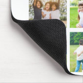 Momente Treasured: Anpassbare 9-FotoCollage Mousepad (Ecke)