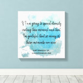 Momente Zittern Schlachthaus fünf Vonnegut Leinwanddruck (Insitu (Holzboden))