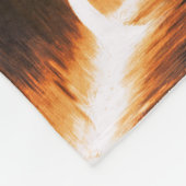 "Moments After" - geheimnisvolle kryptische Kunst. Fleecedecke (Ecke)