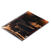 "Moments After" - geheimnisvolle kryptische Kunst. Notizblock (Linke Seite)