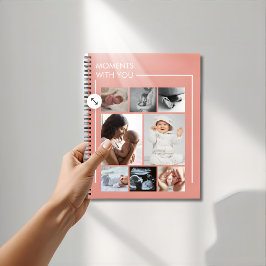 "Moments With You” notebook for mom Notizblock