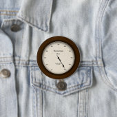 Momentum-Messer im Vintage-Stil Steampunk-Messgerä Button (Beispiel)
