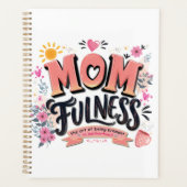 Momfulness achtsame Mutterschaft-Typografie Planer (Vorderseite)
