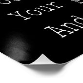 Momfulness Definition Lustiges Mutterdesign Poster (Ecke)
