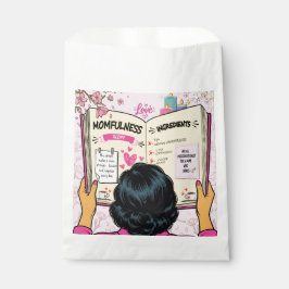 Momfulness-Kochbuch Niedliche Comic-Kunst Geschenktütchen
