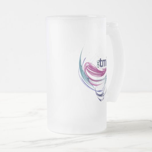 MOMG! MATTGLAS BIERGLAS (VorderseiteRechts)